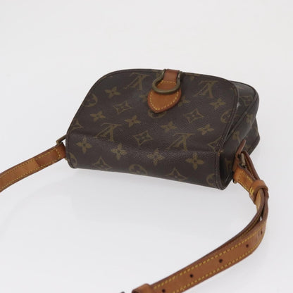 Louis Vuitton Saint Cloud Handbag Monogram Canvas, BROWN, CANVAS, Shoulder bag