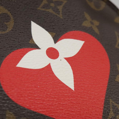 Louis Vuitton Cosmetic Pouch Limited Edition Game On Monogram Canvas, BROWN, CANVAS, Clutche & pouche