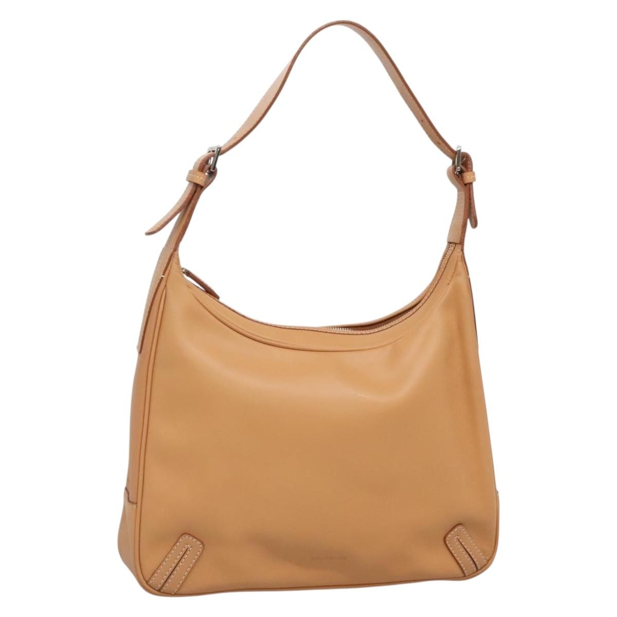 Burberry Shoulder Bag Leather, BEIGE, LEATHER, Shoulder bag