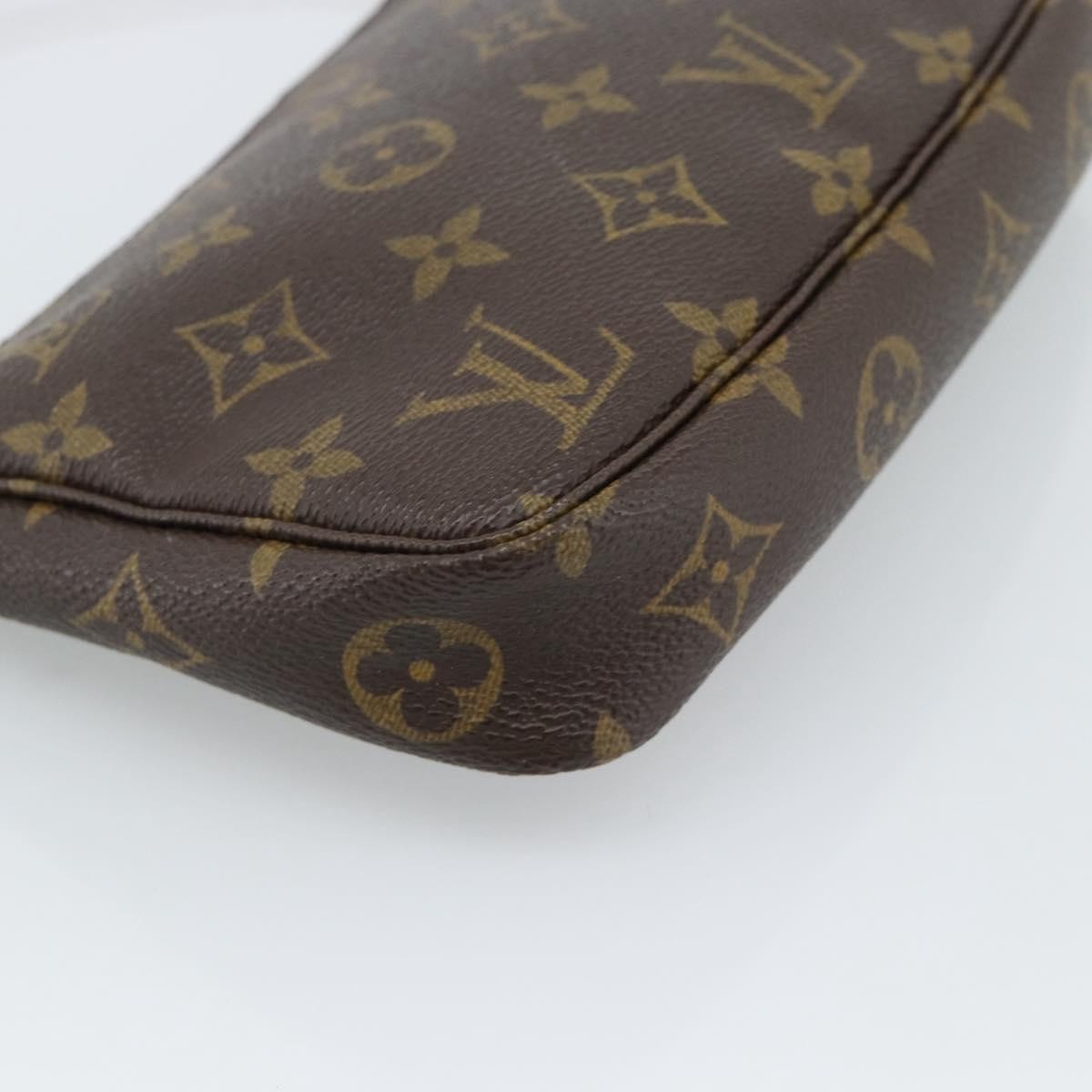Louis Vuitton Pochette Accessoires NM Monogram Canvas, Brown, Canvas, Clutch