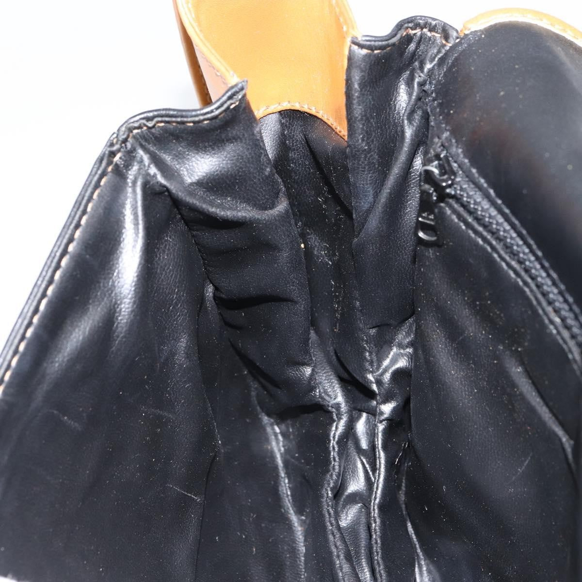 Celine Vintage Shoulder Bag Leather, BLACK, LEATHER, Shoulder bag