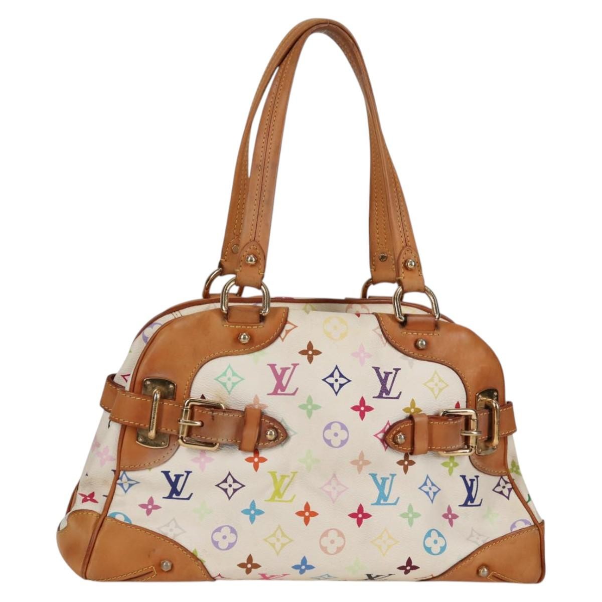 Louis Vuitton Claudia Handbag Monogram Multicolor, MULTICOLOUR, CANVAS, Handbag