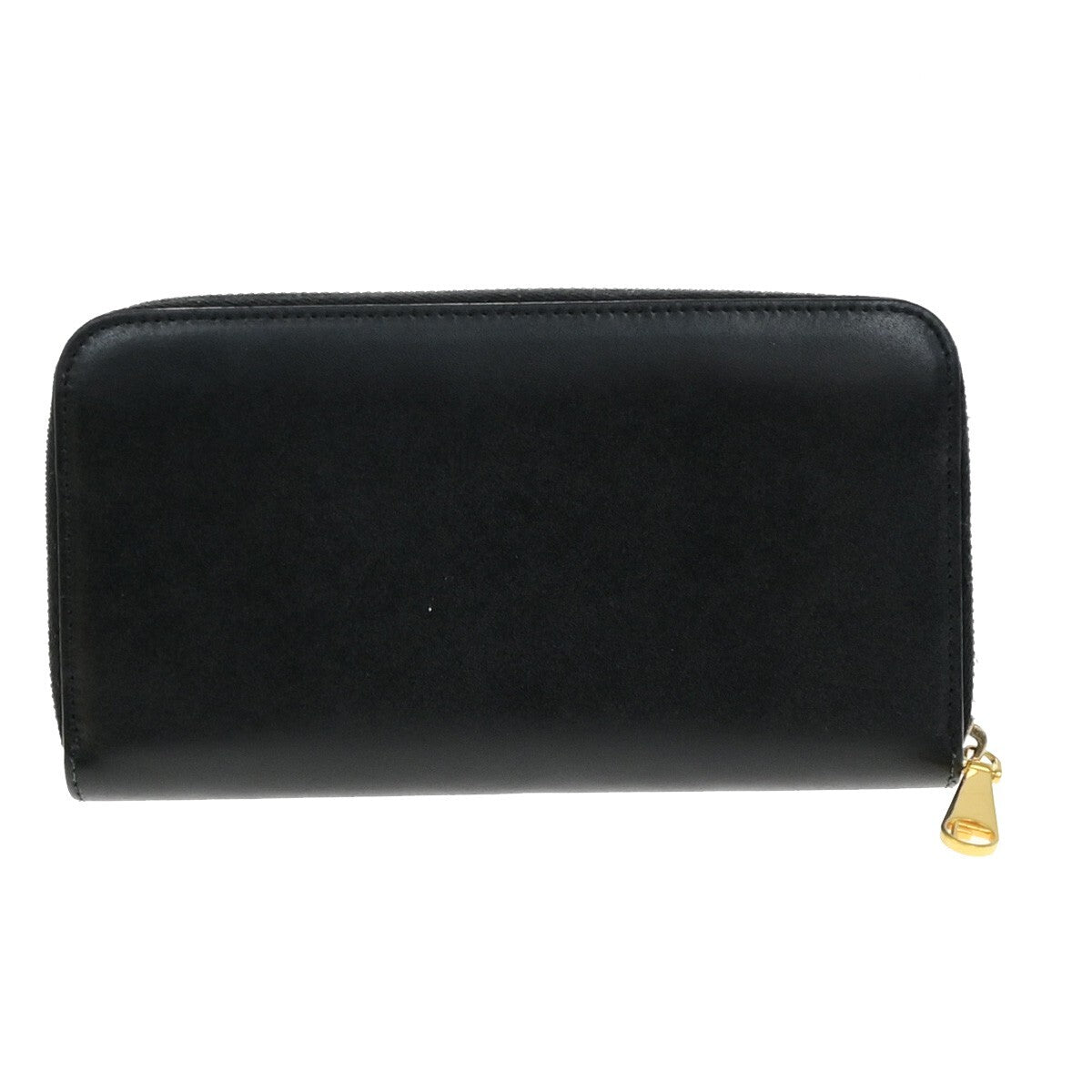 Fendi F is Fendi Zip Around Wallet Leather, BLACK, LEATHER, Wallets