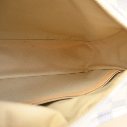 Louis Vuitton Naviglio Handbag Damier, WHITE, CANVAS, Shoulder bag