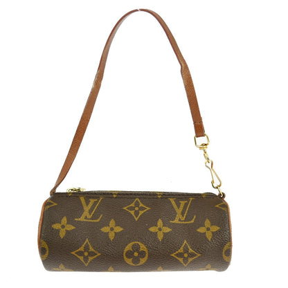 Louis Vuitton Papillon Pochette Monogram Canvas, BROWN, CANVAS, Clutche & pouche