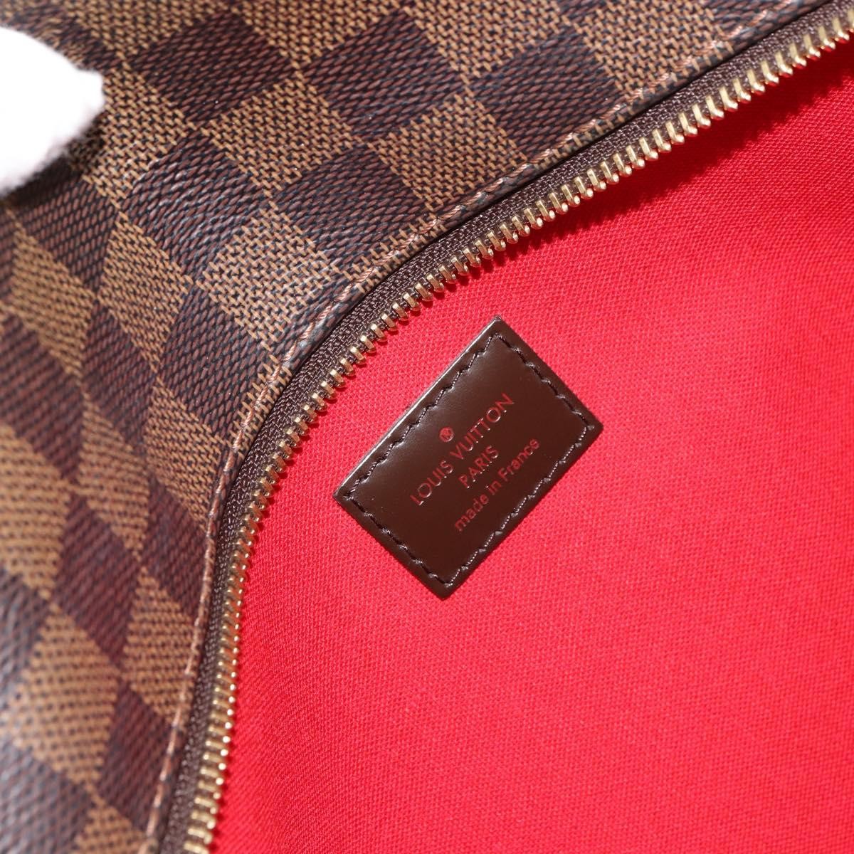 Louis Vuitton Bloomsbury Handbag Damier, Brown, Canvas, Handbag