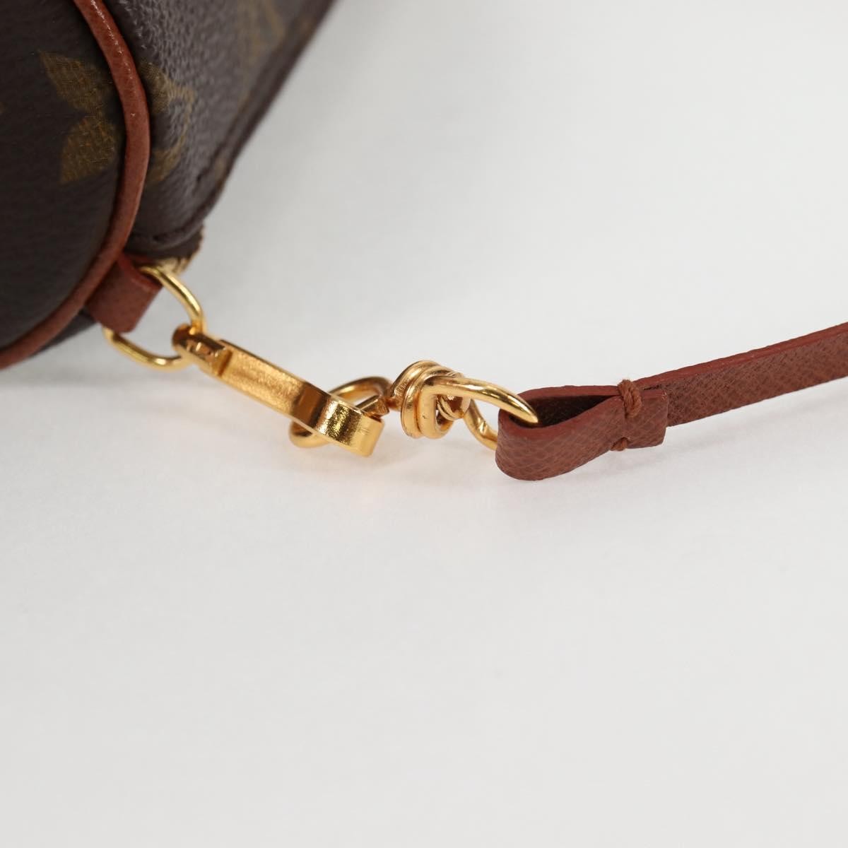 Louis Vuitton Papillon Pochette Monogram Canvas, BROWN, CANVAS, Handbag