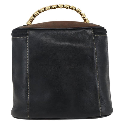 Loewe Vintage Velazquez Top Handle Bag Leather, BLACK, LEATHER, Handbag