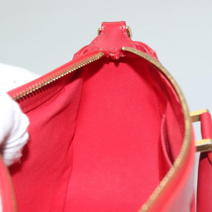 Louis Vuitton Danura Handbag Epi, RED, LEATHER, Handbag