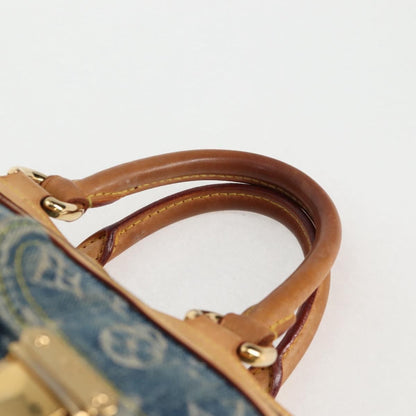 Louis Vuitton Neo Speedy Bag Denim, BLUE, DENIM_JEANS, Handbag