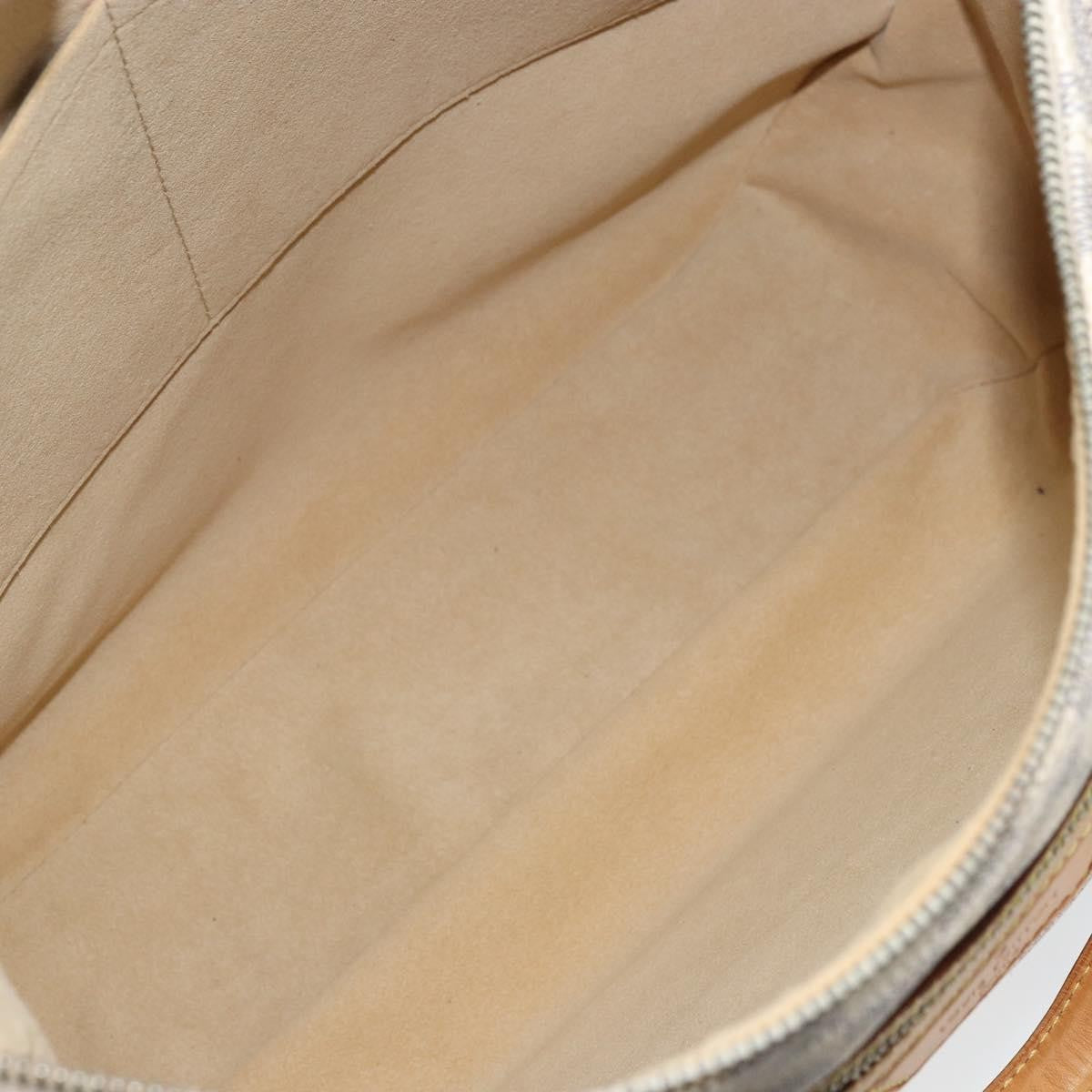 Louis Vuitton Evora Handbag Damier, WHITE, CANVAS, Tote bag