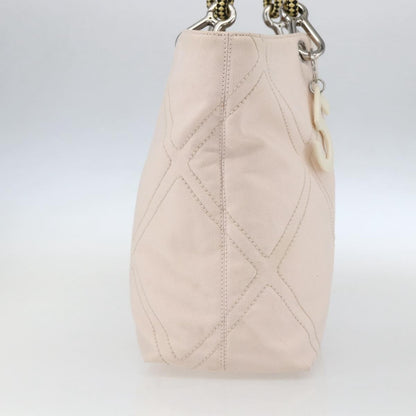 Chanel Vintage Cruise Line No.5 Tote Quilted Canvas, PINK, CANVAS, Tote bag