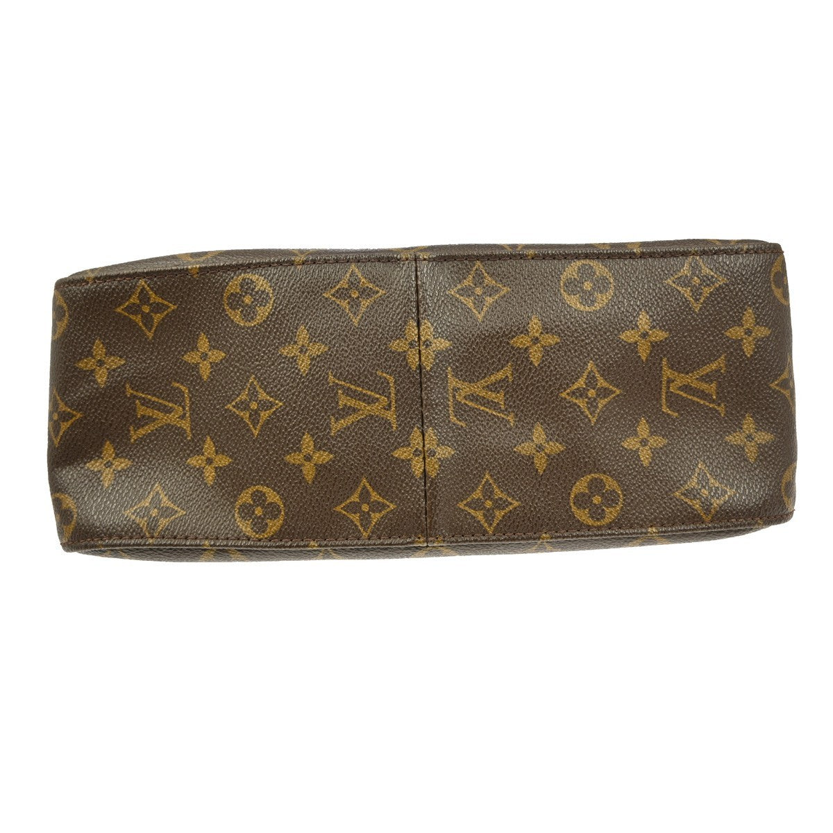Louis Vuitton Looping Handbag Monogram Canvas, BROWN, CANVAS, Shoulder bag