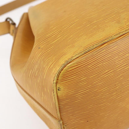 Louis Vuitton Petit Noe Handbag Epi Leather, YELLOW, LEATHER, Shoulder bag