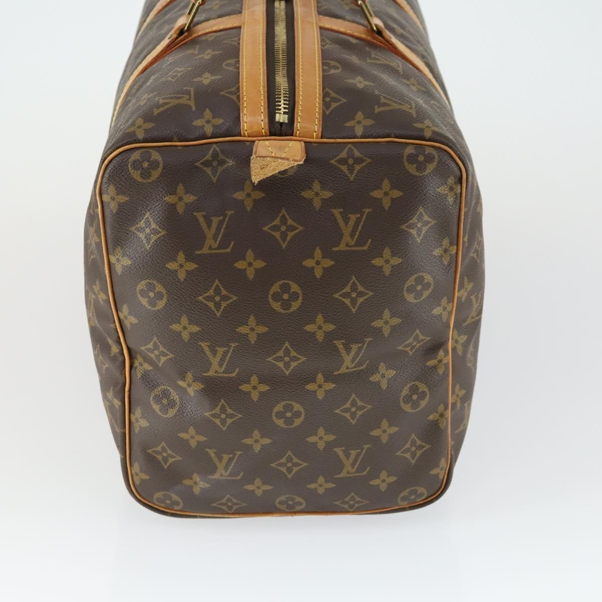 Louis Vuitton Sac Souple Handbag Monogram Canvas, BROWN, CANVAS, Travel bag