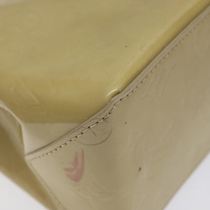 Louis Vuitton Reade Handbag Monogram Vernis, BEIGE, PATENT_LEATHER, Handbag