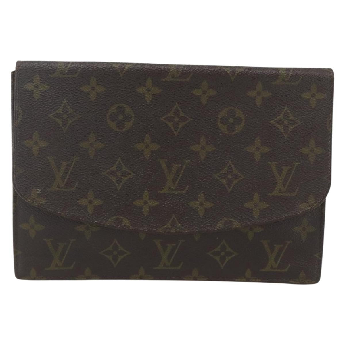 Louis Vuitton Pochette Rabat Monogram Canvas, BROWN, CANVAS, Clutche & pouche