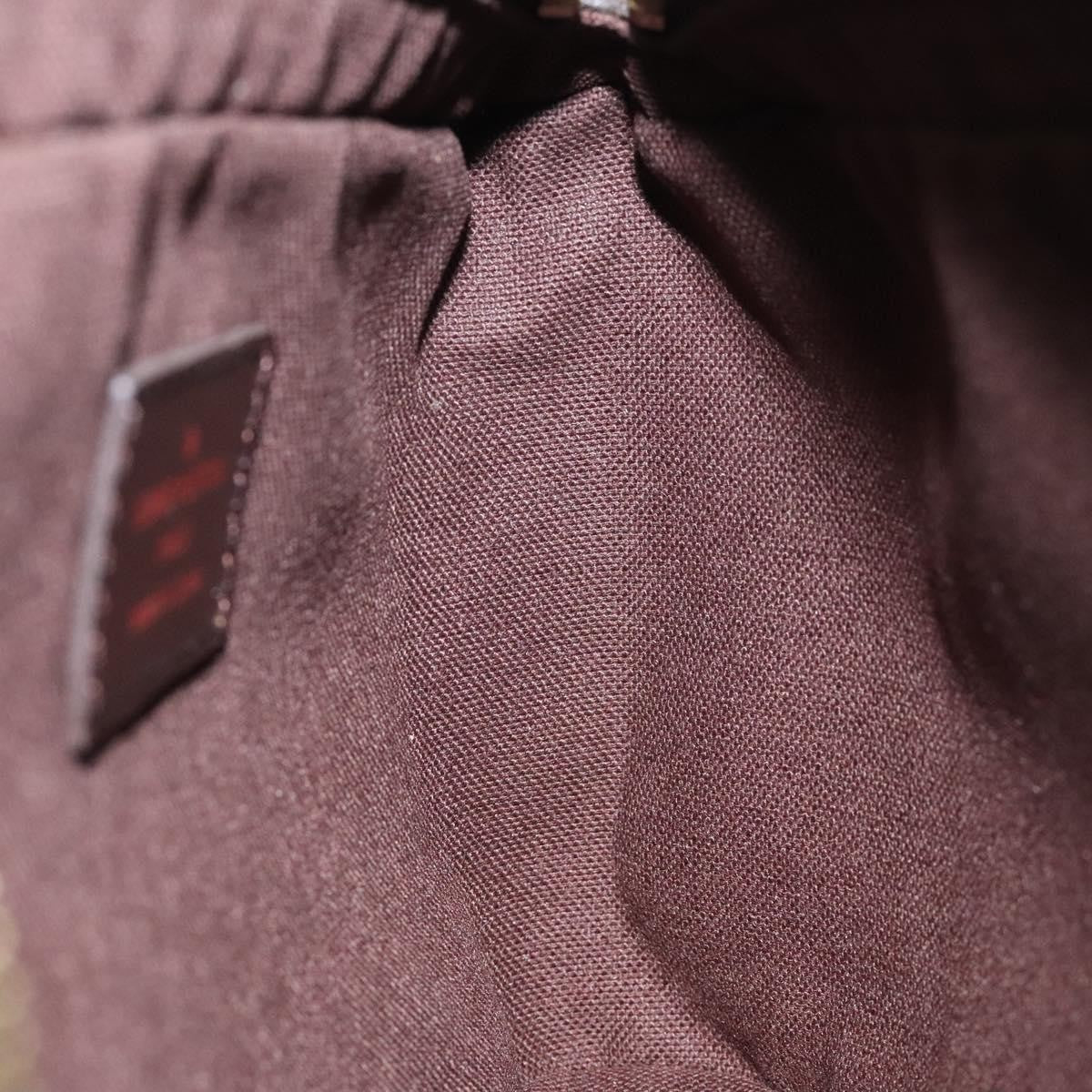 Louis Vuitton Geronimos Waist Bag Damier, BROWN, CANVAS, Shoulder bag