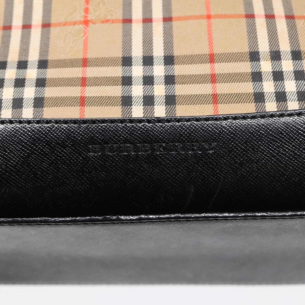 Burberry Nova Check Handbag Nova Check Canvas, BEIGE, CANVAS, Handbag