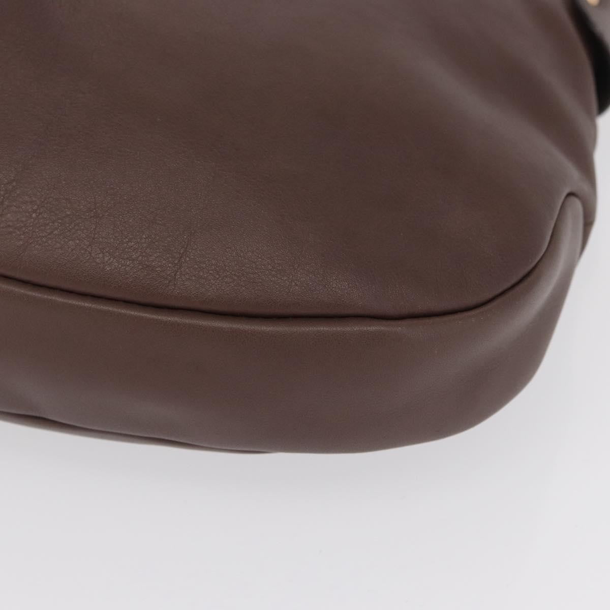 Salvatore Ferragamo Vala Handbag Leather, BROWN, LEATHER, Handbag