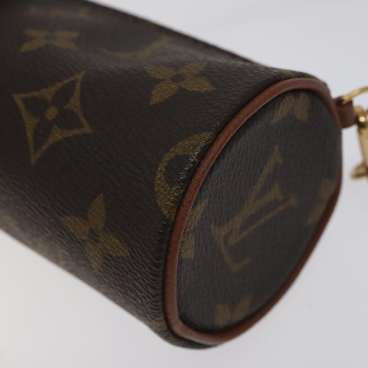 Louis Vuitton Papillon Pochette Monogram Canvas, BROWN, CANVAS, Handbag