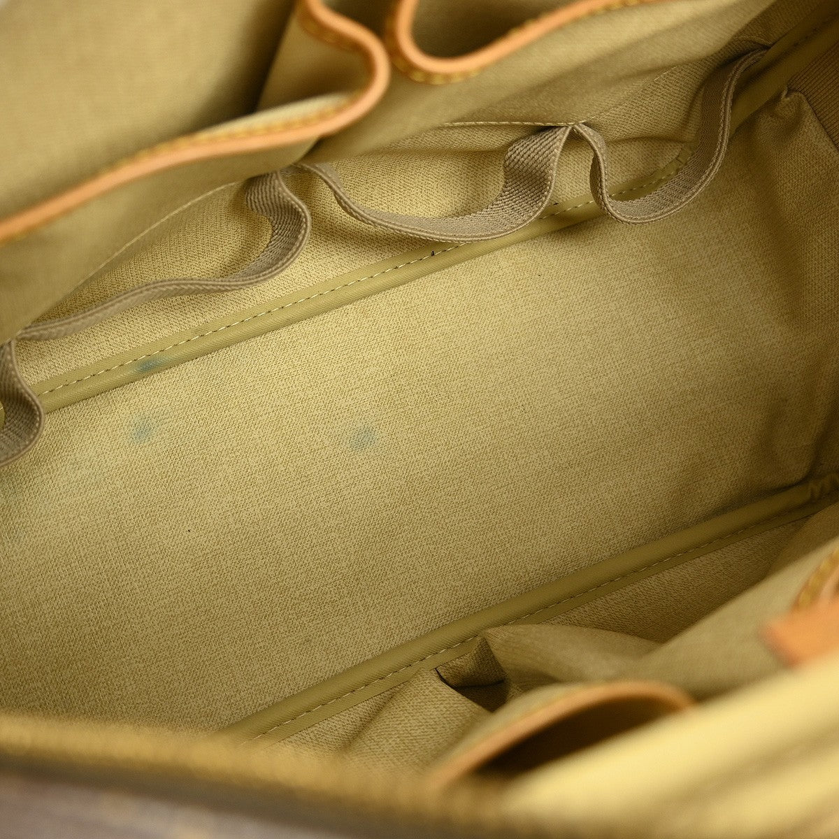 Louis Vuitton Deauville Handbag Monogram Canvas, BROWN, CANVAS, Handbag