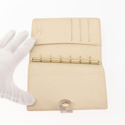 Louis Vuitton Agenda Cover Damier Azur, BEIGE, CANVAS, Toiletry Case