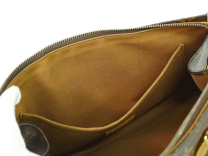 Louis Vuitton Popincourt Handle Bag Monogram Canvas, BROWN, CANVAS, Handbag