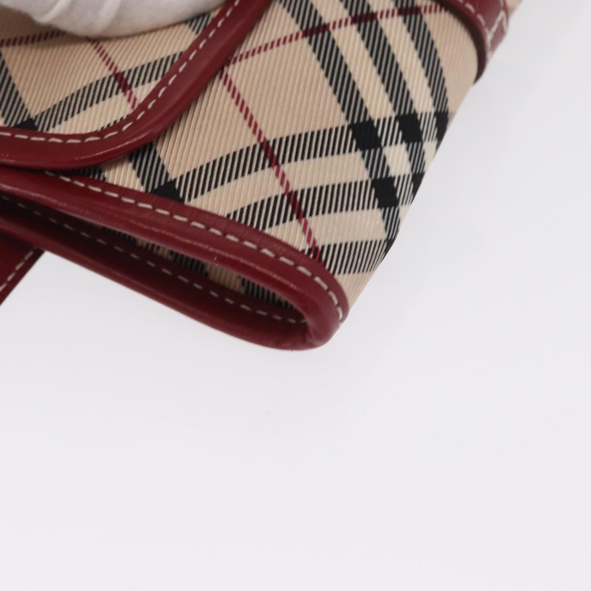 Burberry Waist Bag Vintage Check Canvas, BEIGE, CANVAS, Clutche & pouche
