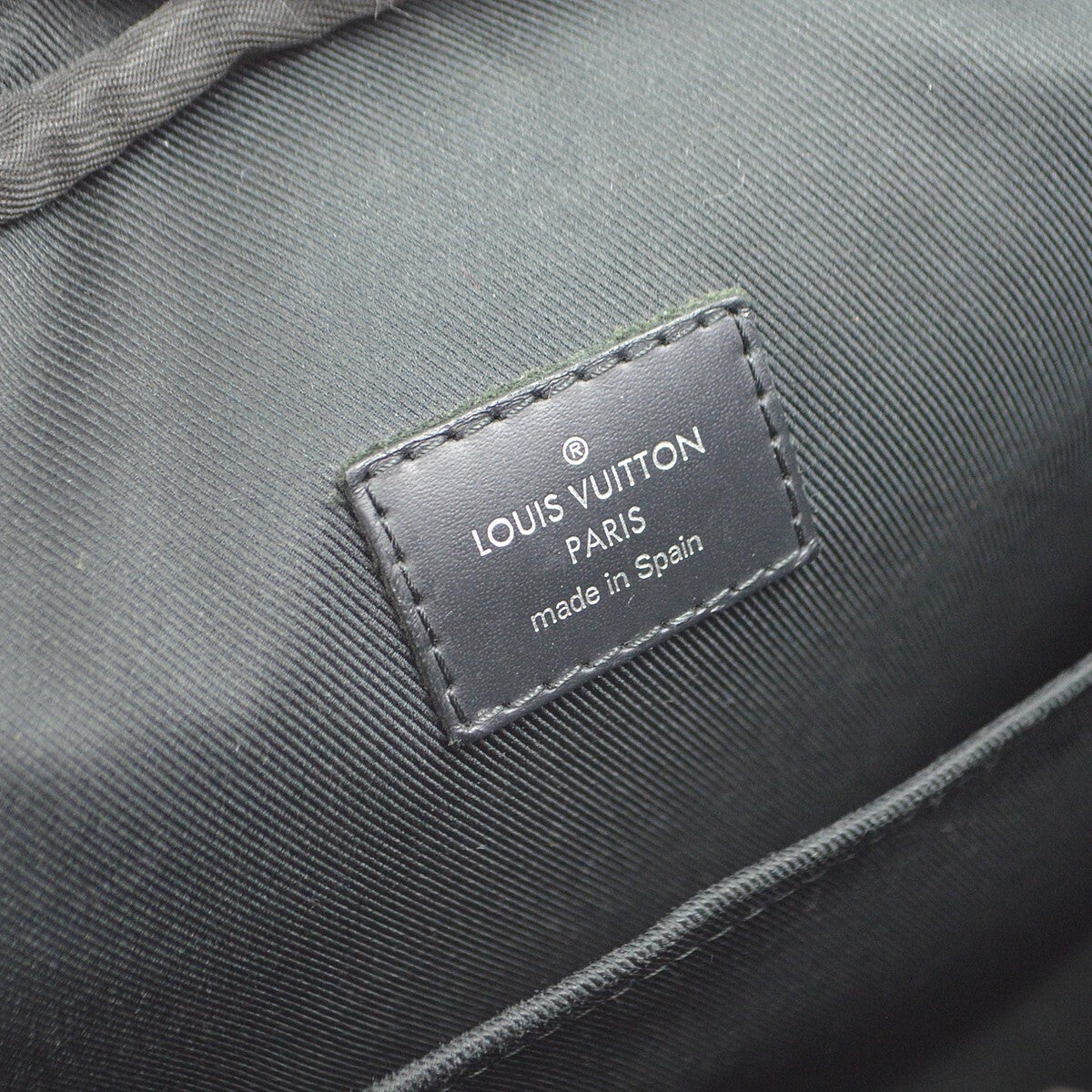 Louis Vuitton Dayton Reporter Bag Damier Graphite, BLACK, CANVAS, Shoulder bag