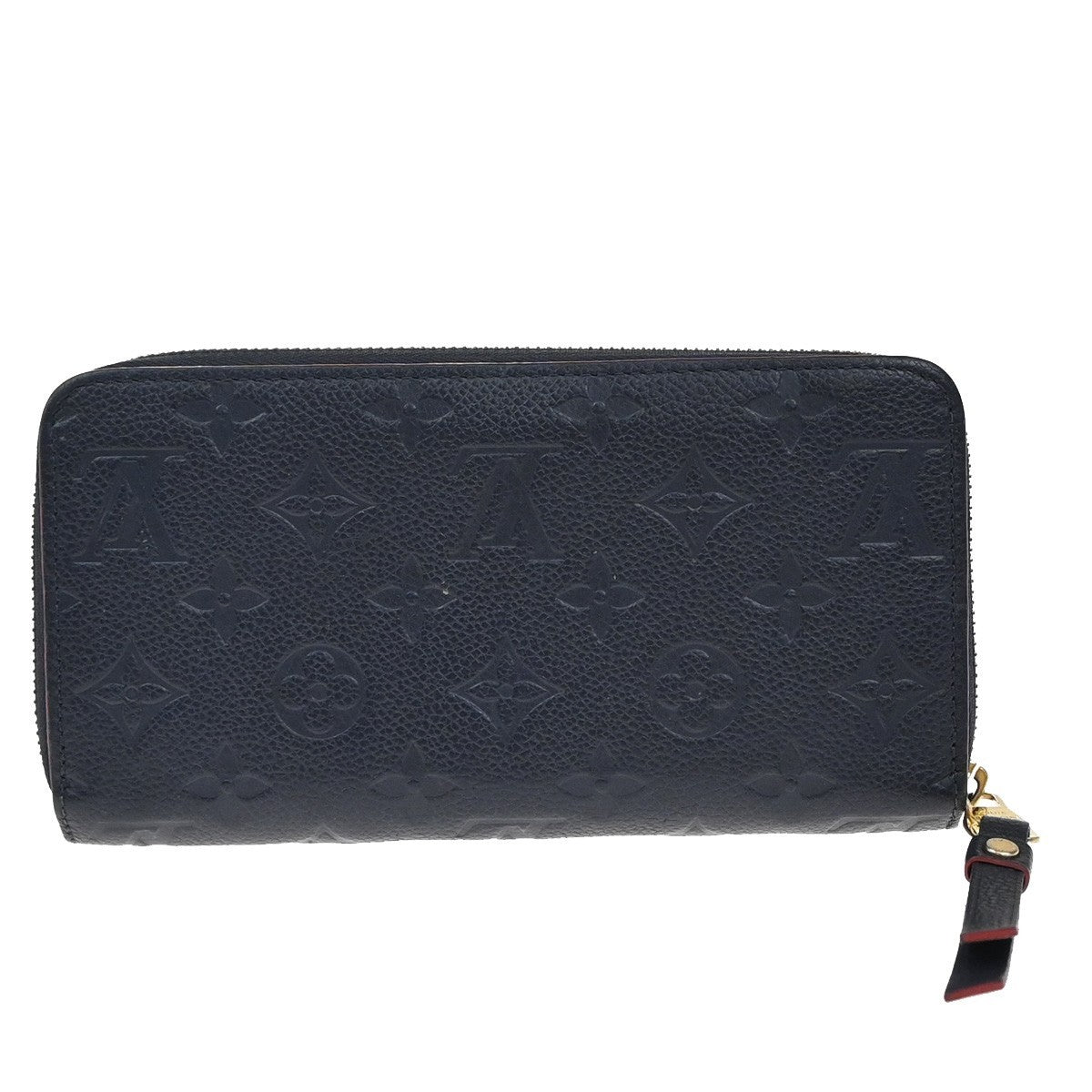 Louis Vuitton Portefeuille zippy Monogramme Empreinte Monogramme Empreinte, NAVY, LEATHER, Wallets
