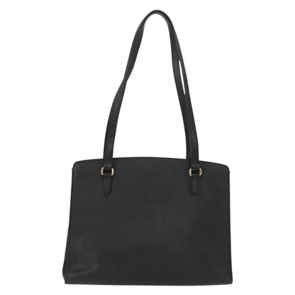 Valentino Garavani Vintage shoulder bag Leather, BLACK, LEATHER, Shoulder bag