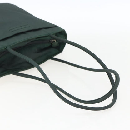Prada Vintage Tote Tessuto, GREEN, NYLON, Tote bag