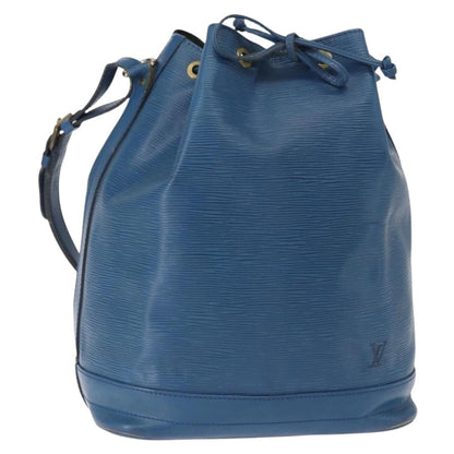 Louis Vuitton Noe Handbag Epi Leather, BLUE, LEATHER, Shoulder bag