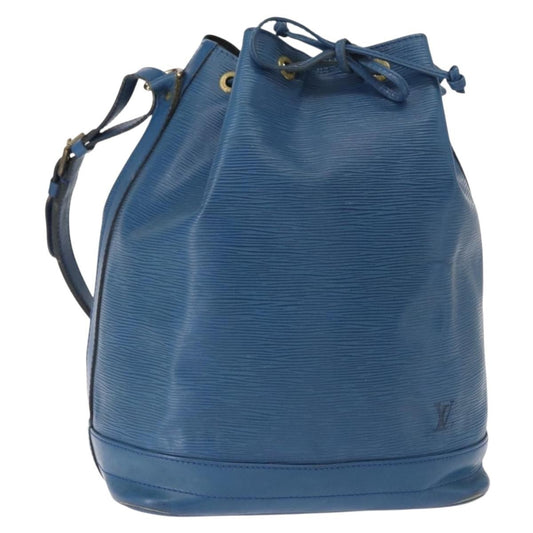 Louis Vuitton Noe Handbag Epi Leather, BLUE, LEATHER, Shoulder bag
