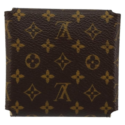 Louis Vuitton CASE JEWELRY BOX Canvas, BROWN, CANVAS, Wallets