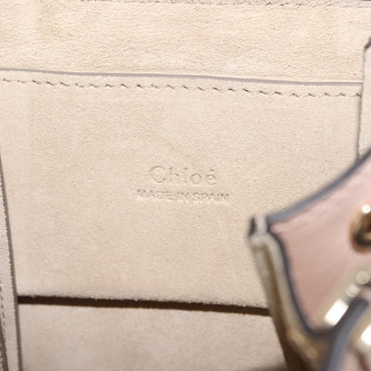 Chloe Faye Bracelet Crossbody Bag Leather and Suede, PINK, SUEDE, Crossbody bag