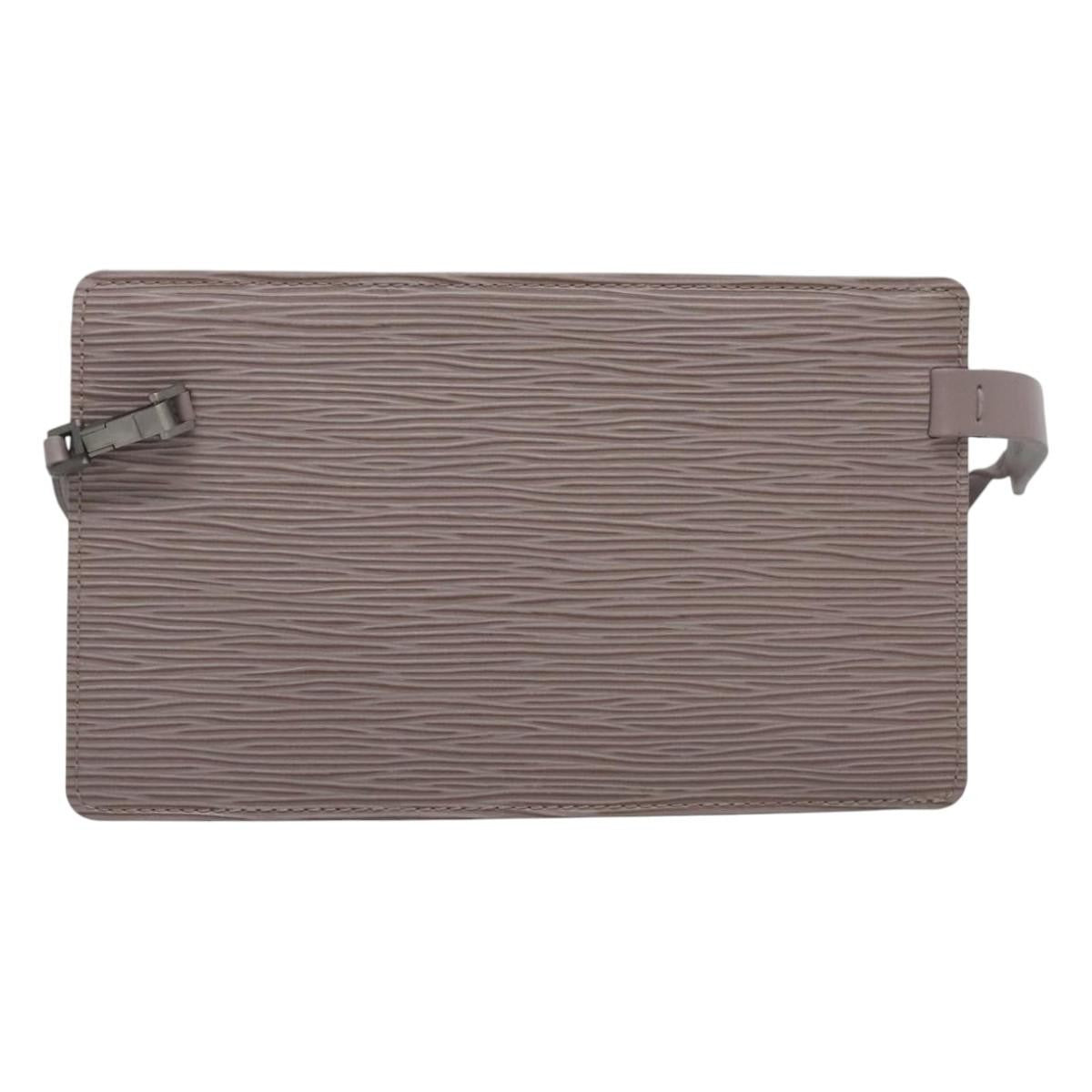 Louis Vuitton Rochelle Waist Bag Epi Leather, PURPLE, LEATHER, Clutche & pouche