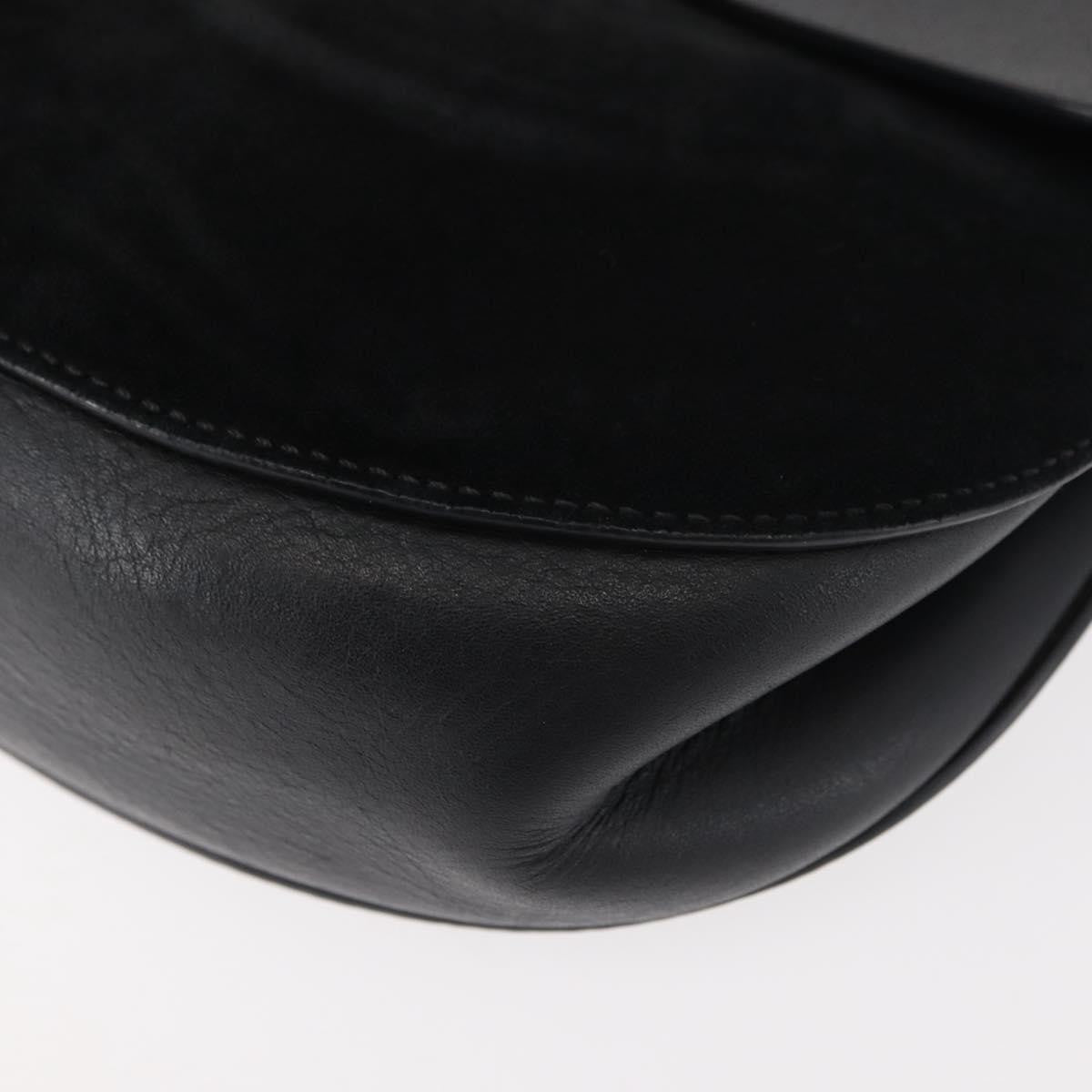 Chloe Drew Shoulder Bag Leather, BLACK, LEATHER, Shoulder bag