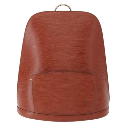 Louis Vuitton Gobelins Backpack Epi Leather, BROWN, LEATHER, Backpack