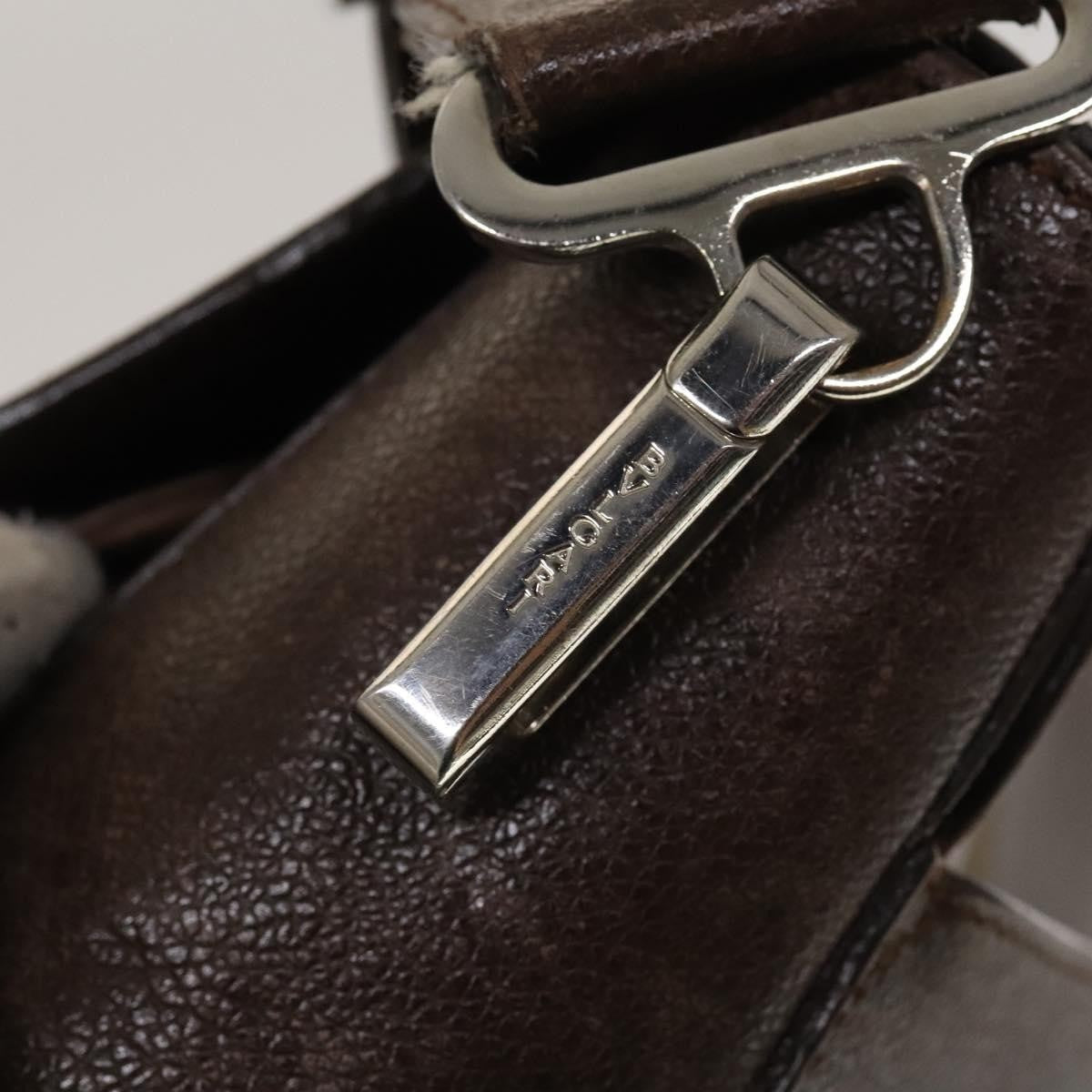 Bvlgari Flap shoulder Bag Leather, Brown, Leather, Shoulder Bag