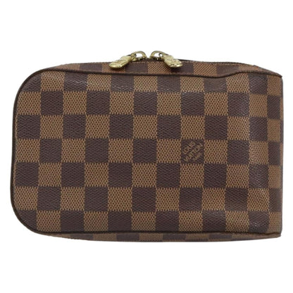 Louis Vuitton Geronimos Waist Bag Damier, BROWN, CANVAS, Shoulder bag