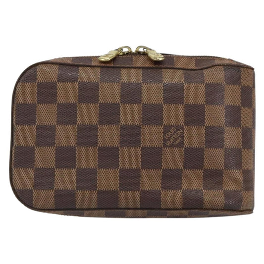 Louis Vuitton Geronimos Waist Bag Damier, BROWN, CANVAS, Shoulder bag