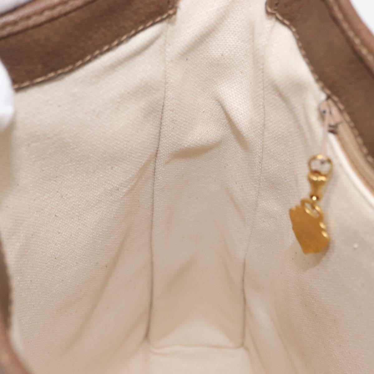 Gucci Vintage tote Canvas, BEIGE, CANVAS, Tote bag