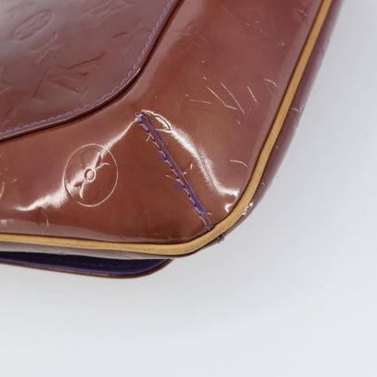 Louis Vuitton Thompson Street Handbag Monogram Vernis, PURPLE, PATENT_LEATHER, Shoulder bag