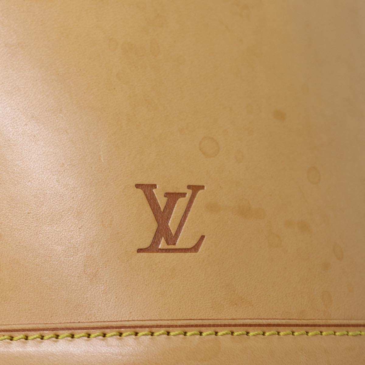 Louis Vuitton Marais Bucket Bag Nomade Leather, BEIGE, LEATHER, Handbag