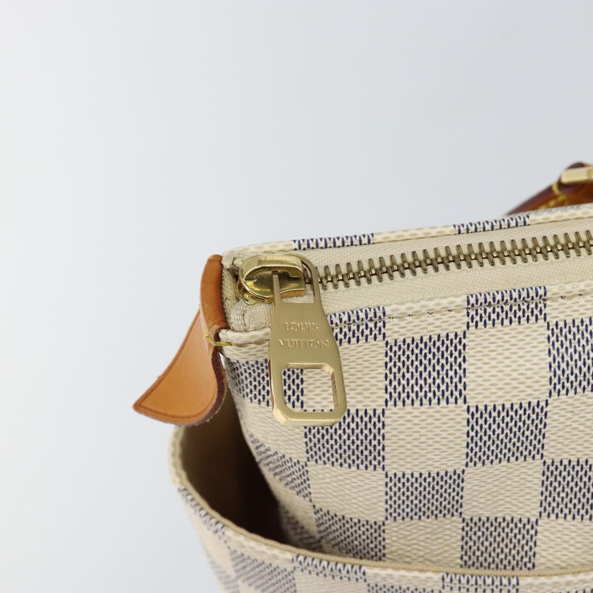 Louis Vuitton Totally Handbag Damier azur, BEIGE, CANVAS, Tote bag