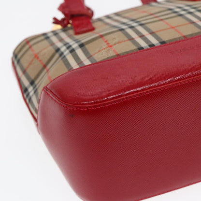 Burberry Nova Check Handbag Nova Check Canvas, BEIGE, CANVAS, Handbag