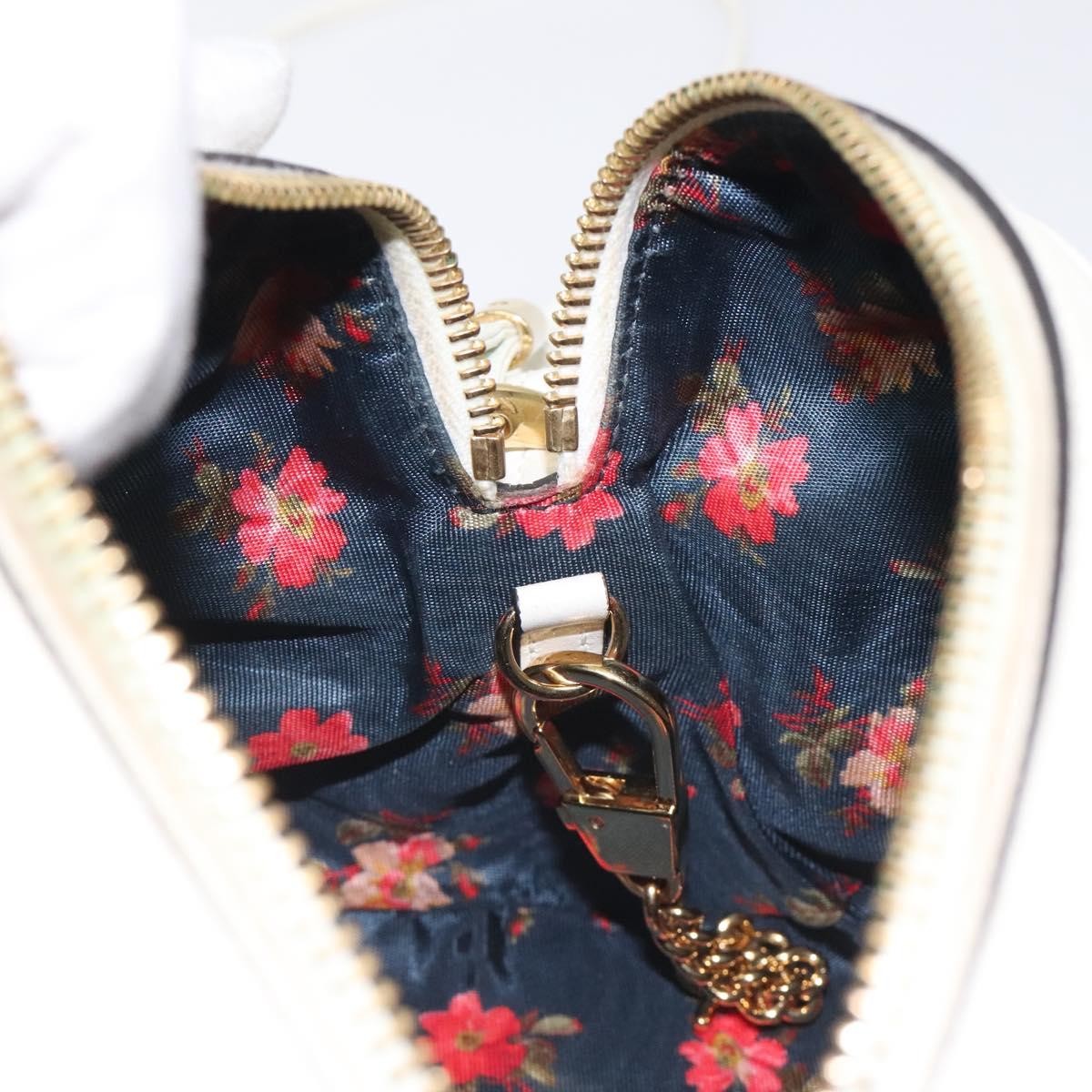 Gucci Candy Crossbody Bag Mini GG Coated Canvas, WHITE, CANVAS, Shoulder bag