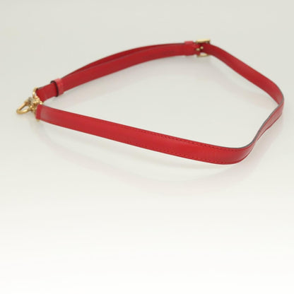 Louis Vuitton Adjustable Shoulder Strap Epi Leather, RED, LEATHER, Straps